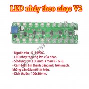 Mạch LED nháy theo nhạc V2 20 LED